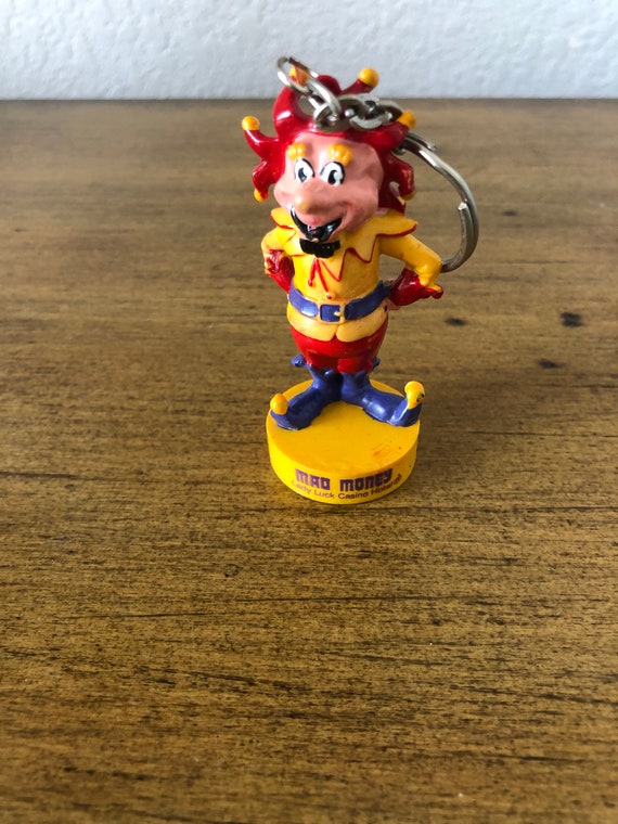 Lady Luck Casino Mad Money Jester Key Chain - image 2