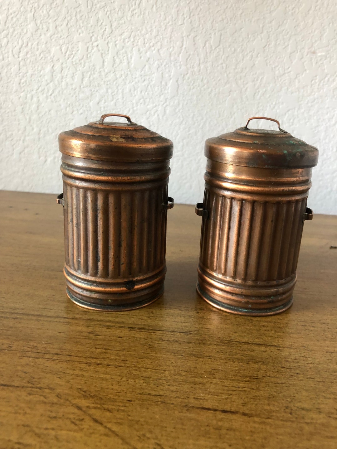 Detailed Handmade Copper Trash Cans Craftsmen Co. 341 Etsy