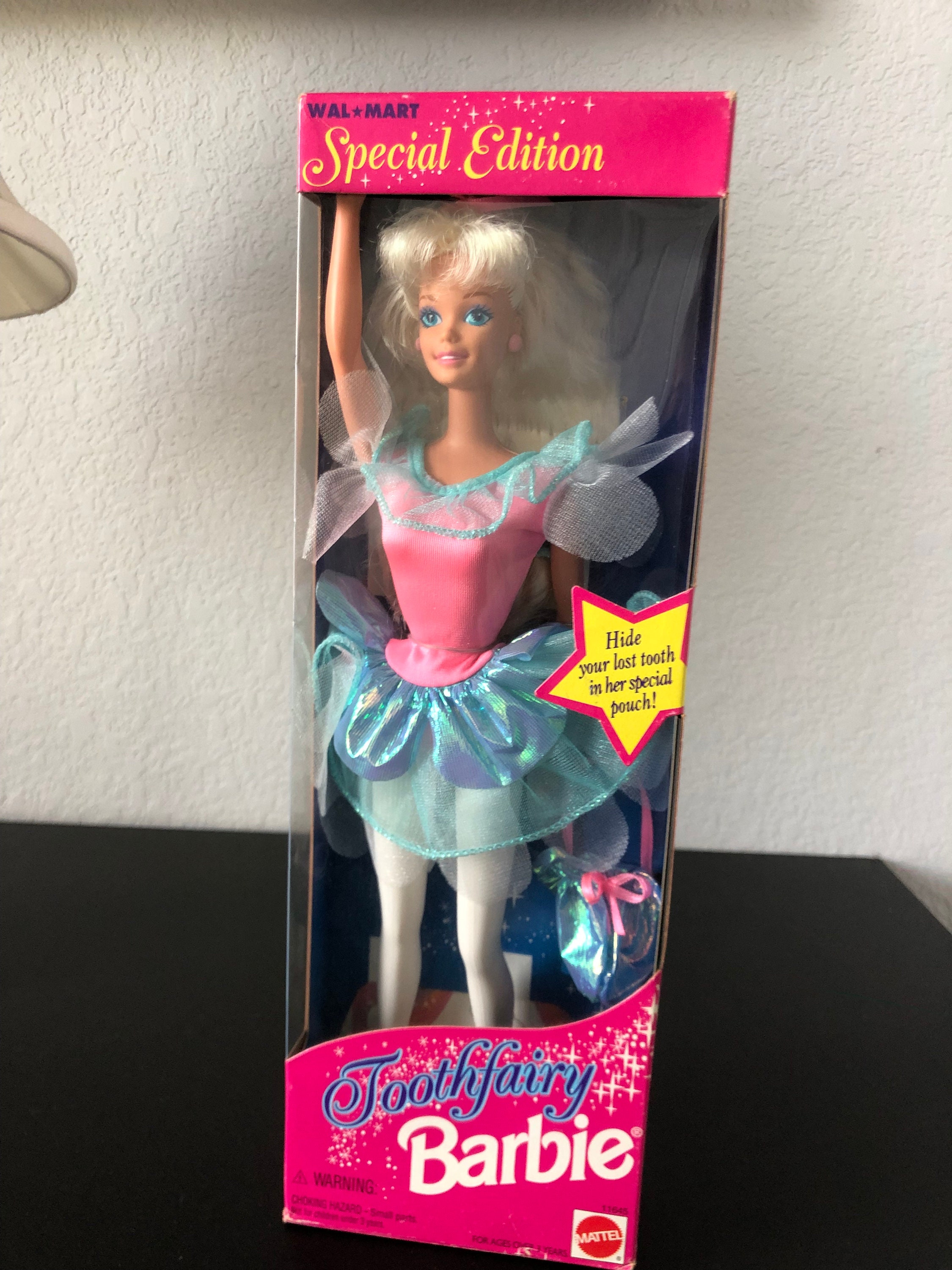 Vintage 1994 Special Edition Tooth Fairy Barbie NIB, Pink & Blue Outfit, Lost Tooth Pouch, Barbie Movie, Vintage Barbie, Pink Barbie - Etsy Vintage 1994 Special Edition Tooth Fairy Barbie NIB, Pink & Blue Outfit, Lost Tooth Pouch, Barbie Movie, Vintage Barbie, Pink Barbie - Etsy