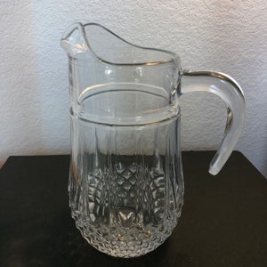 Cristal D&#39;arques Longchamp Crystal Pitcher