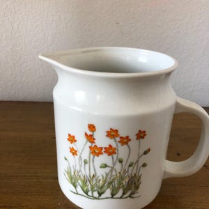 Ceramic White Pitcher/Vase