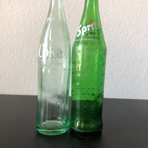 One Sprite One Coke Bottle Return for Deposit