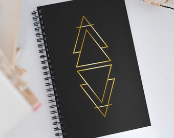 Spiral Notepad - Elements Gold