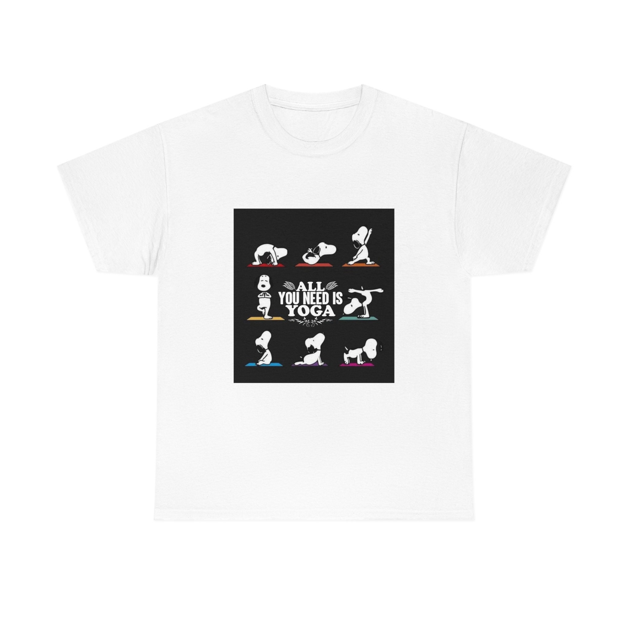 Snoopy yoga best sale shirt