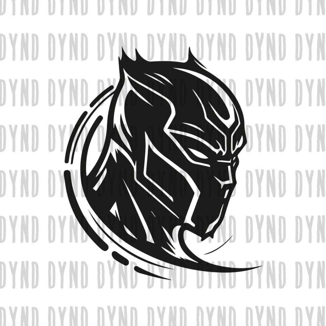 Panther SVG, Panther Head SVG, Panther Silhouette, Go Panther SVG