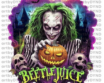 Beetlejuice png, Beetlejuice design, Special T-Shirt Design, Only on Etsy, Horror PNG, Halloween PNG, Horror design