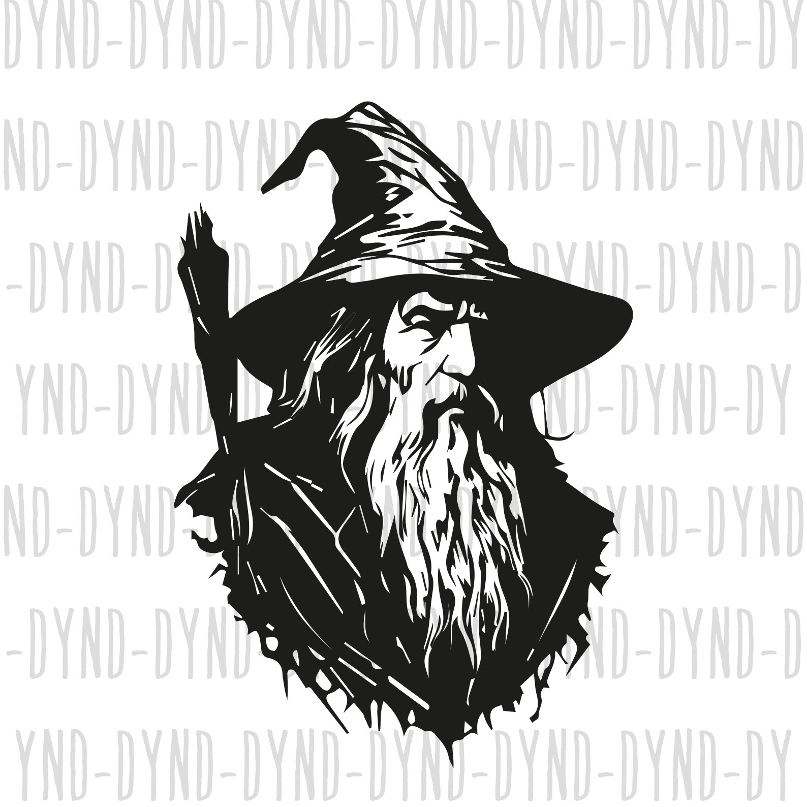 lord of the rings black and white tattoo of gandalf by  Stable Diffusion   OpenArt