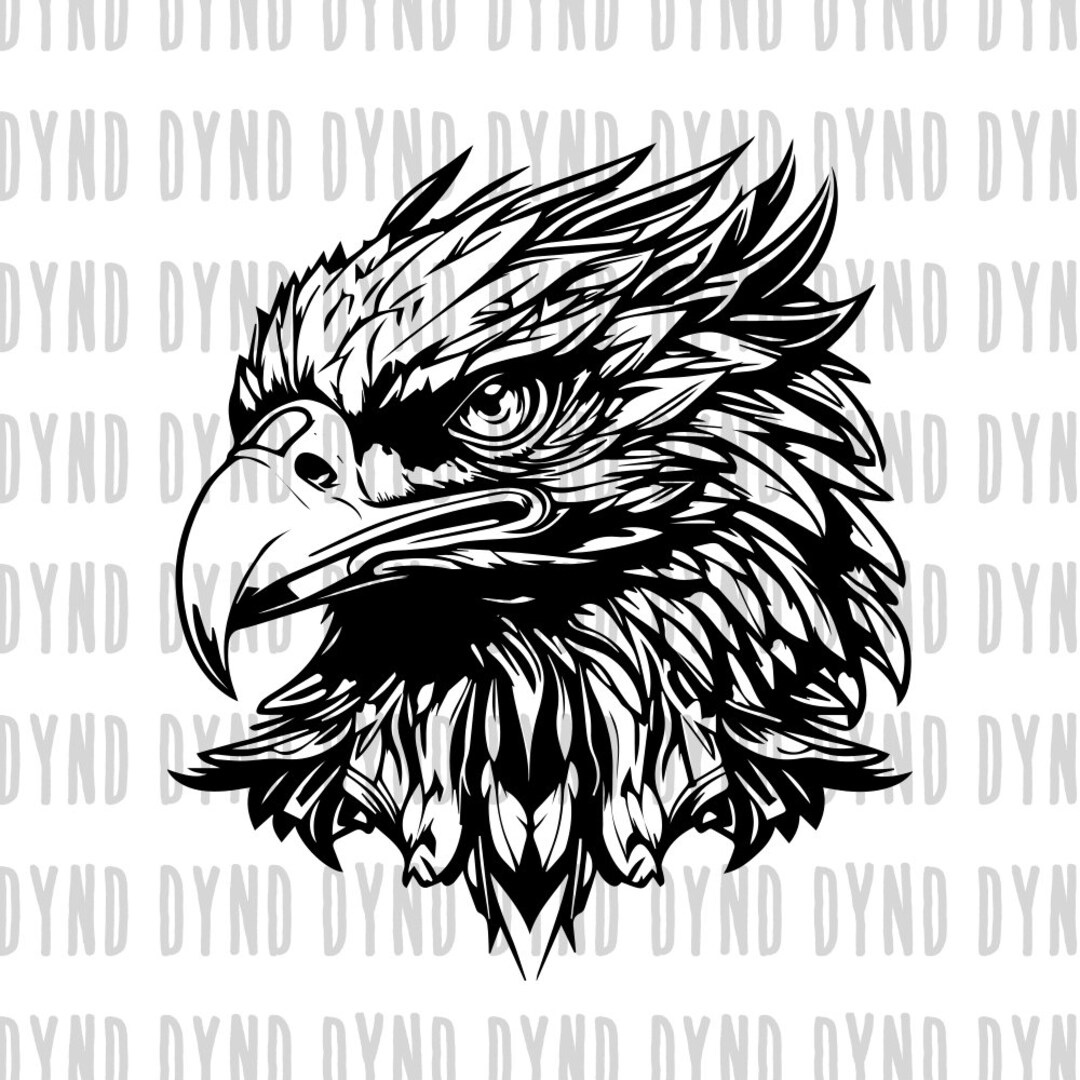 Eagle Head SVG, Eagle Svg, American Eagle Svg, Bald Eagle Svg, Eagle