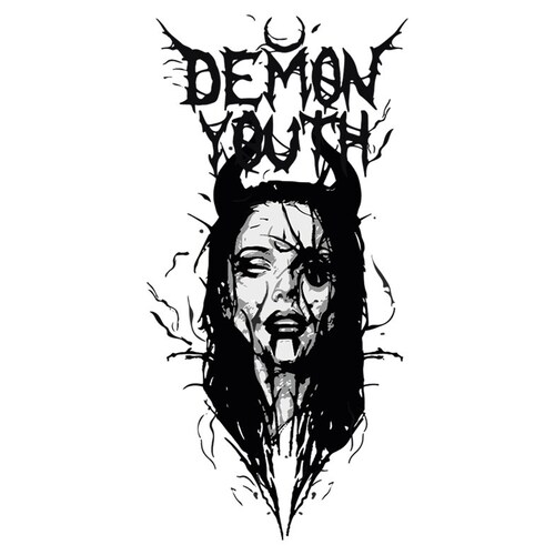 Premium Vector  Grim reaper symbol logo on white background decal stencil  tattoo design flat vector illustration