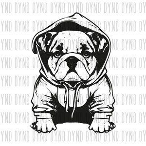 Bulldog SVG, Bulldog Mom, English Bulldog Mom, Bulldog Silhouette, Peeking Bulldog, Bulldog Lovers, Cricut, Silhouette