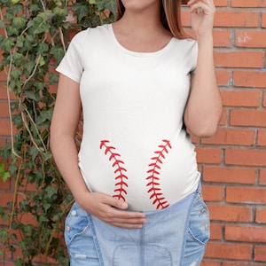 Baseball Maternity Etsy