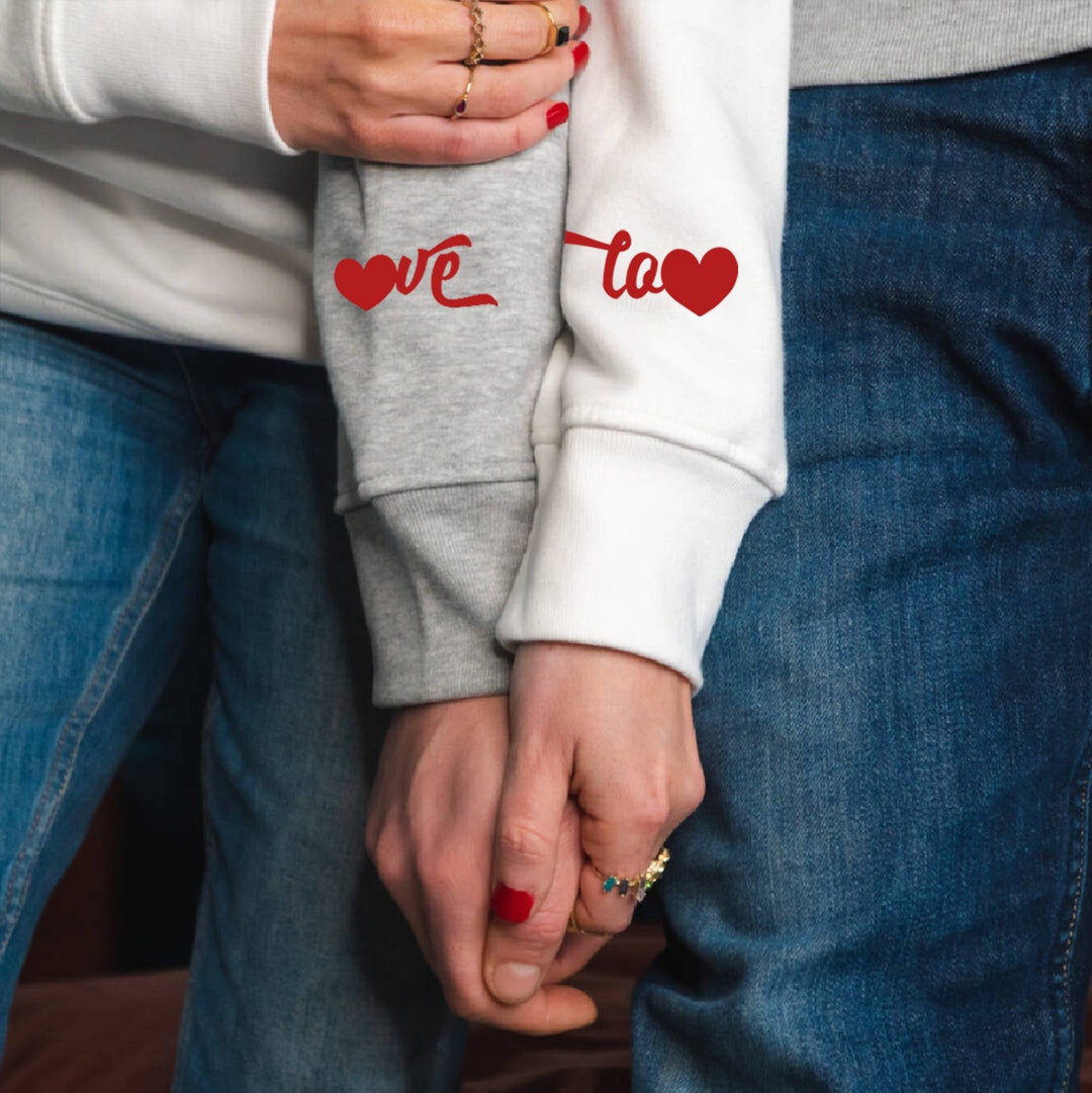 Hand Stitched LOVE Sweatshirt