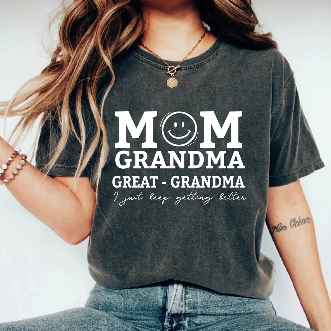 Great Grandma Shirt, Pregnancy Announcement, Baby Announcement, Grandma ...
