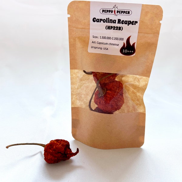 Carolina Reaper Chilis Nachfüllpack - schärfste Chili der Welt!