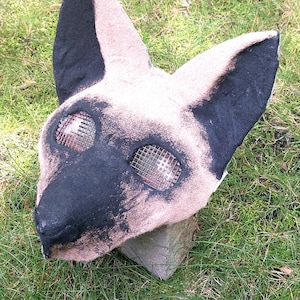 German Shepard Therian Mask