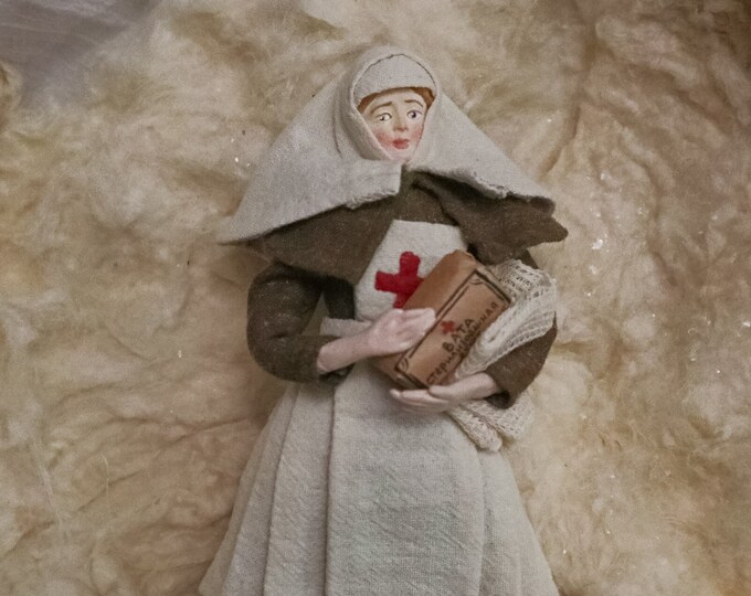 Nun Figure Sister of Mercy Religious Gift for a Nun Christian Ornament