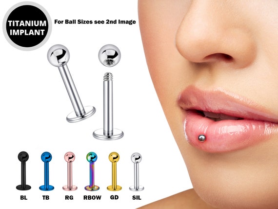 faux septum ring. | Facial piercings, Lip piercing ring, Lip piercing