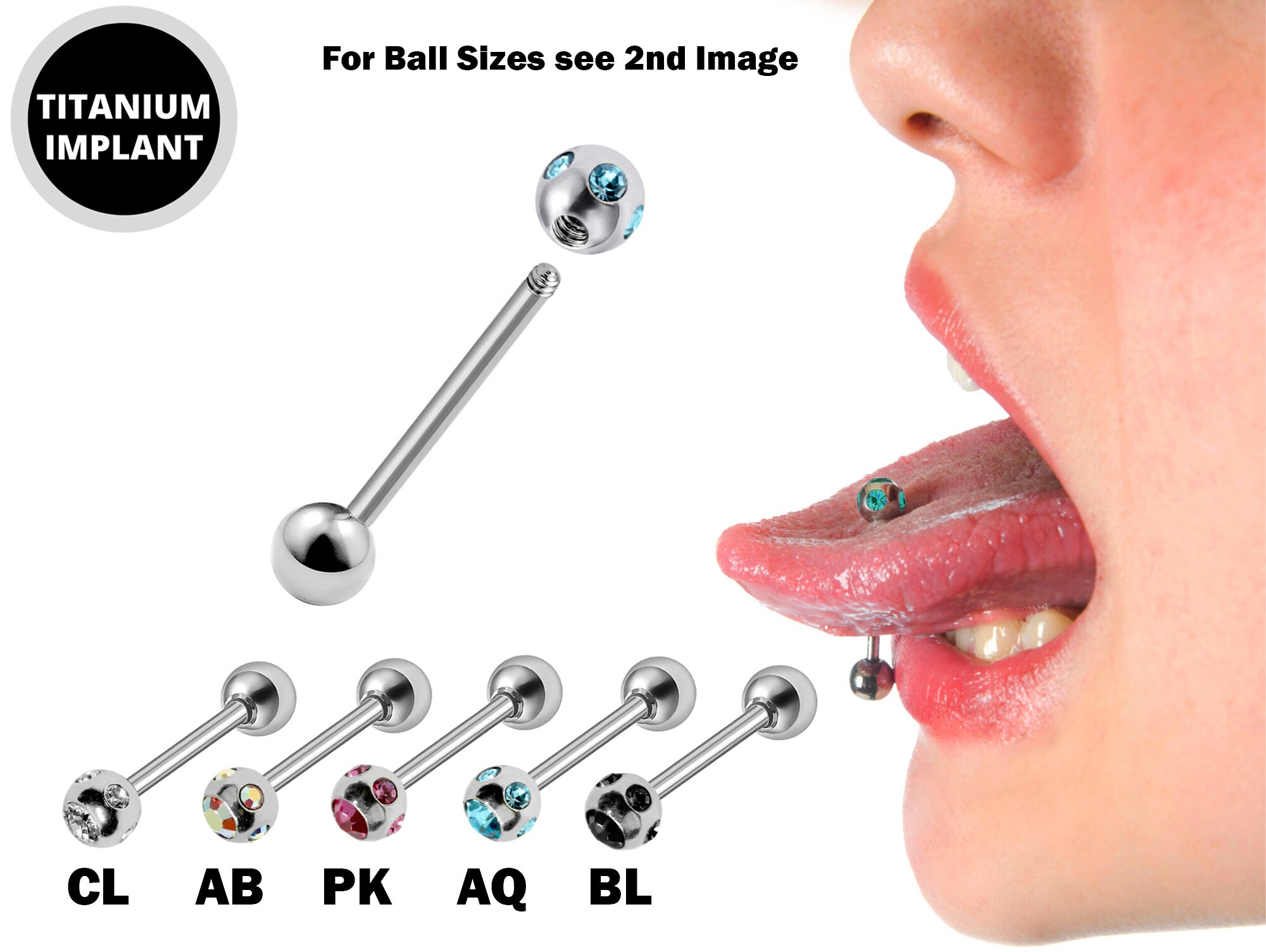 Long tongue hotsell rings