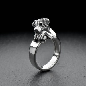 Jack Russel Ring: Handgemachter Schmuck für Hundeliebhaber