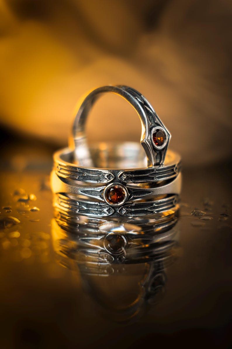 Sculpted with ornate detail, this ring is perfect as a statement piece or layered with other meaningful jewelry. Whether worn as a gift for him, a mystic ring for her, or as part of your personal story, it radiates confidence and individuality.