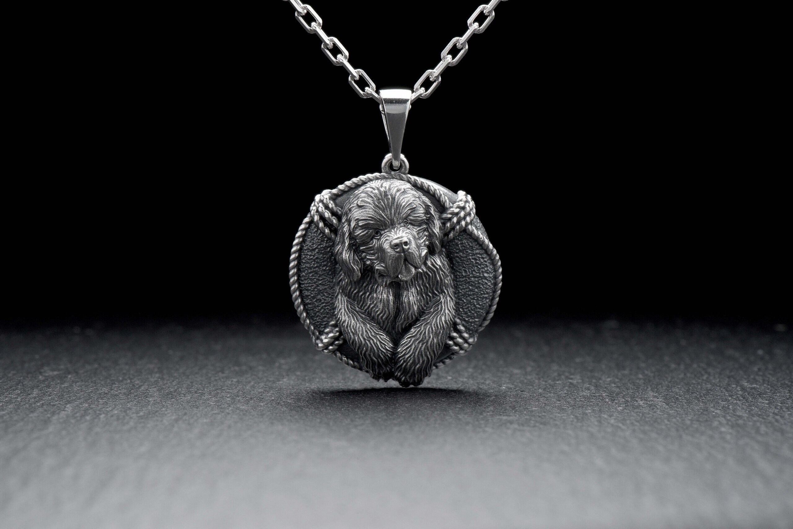 Newfoundland dog deals jewelry