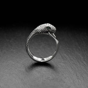 snake	serpent	Silver Ring	Snake lovers gift	snake gift	gift for her
