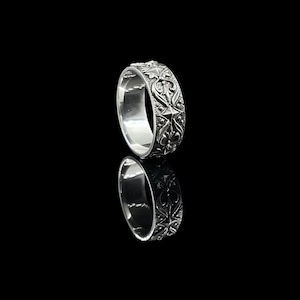 Sterling silver gothic ring with vintage medieval design. Unique handmade wedding ring or alternative gothic accessory. Ideal gift for gothic jewelry lovers.
Gothic Wedding Set

Fleur-de-Lis Rings

Medieval Bands

Gothic Promise Ring

Custom Gemstone

His Hers Gothic

Gothic Silver Rings

Medieval Wedding

Gemstone Ring Set

ArtFox Jewelry