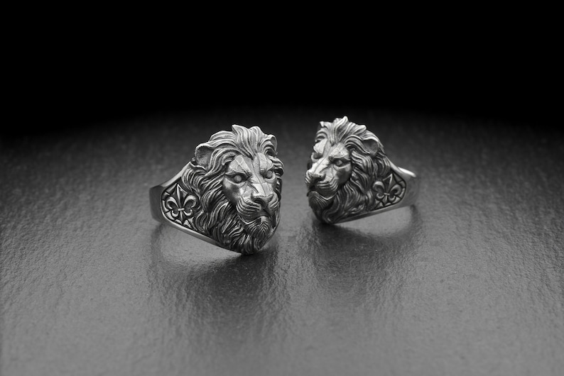 men's gift	animal jewelry	animal ring	silver ring	men gift	Lion's head ring	Lions ring	Lion jewelry	lion head	Lion ring	silver lion	lion	Silver jewelry