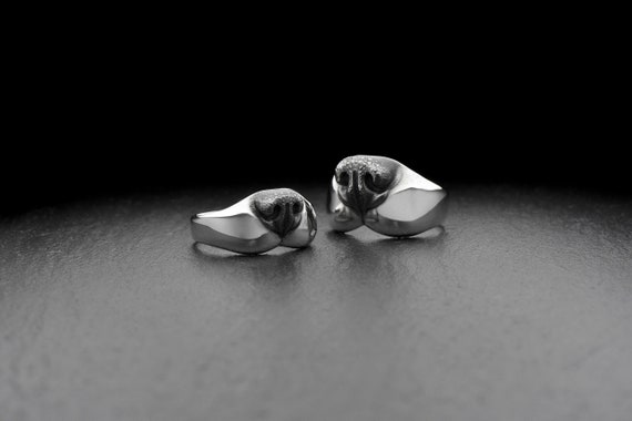 Dog top nose ring