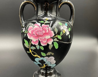 Art Deco Vase 1920s Hand-Painted Wood & Sons ‘Sheraton’