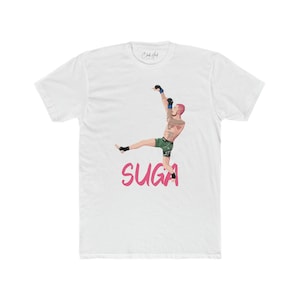 Suga Sean O&#39;Malley Tee | Hoopin | Suga Show Shirt | UFC Art | MMA Tee Shirt| Flat Design | Pop Art | Modern Design | Simple Clean