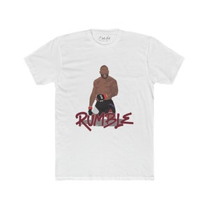 Anthony &quot;Rumble&quot; Johnson T-shirt | Rest in Peace | UFC | MMA Memorabilia | Flat Design | Gift | Sports Tee