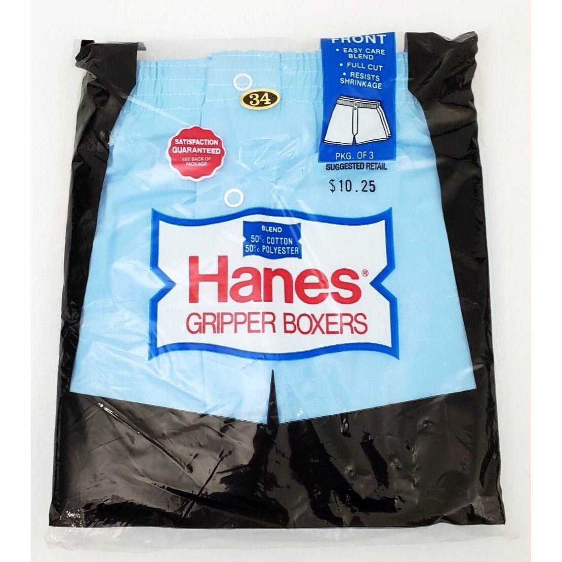 Hanes BRIEFS PKG.OF 3 MADE IN USA 1979