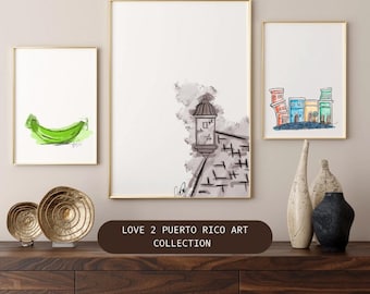 Love to Puerto Rico Wall art