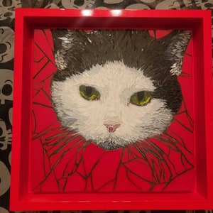 Custom Mosaic Pet Portrait