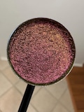 Solar Serpent is a hand pressed silk metallic multichrome 26mm single eyeshadow
