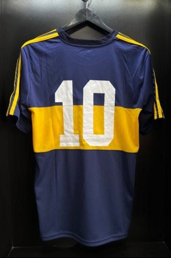 Argentina 1987 - 1988 Home reproduce Adidas l/s cotton jersey #10 Maradona