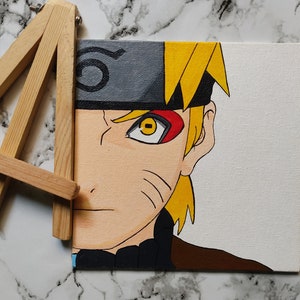 Diamond Painting Naruto Face Paint, Full Image - Painting