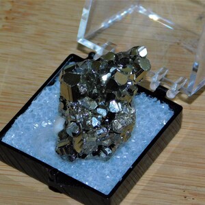 Pyrite Crystals Mineral Specimen