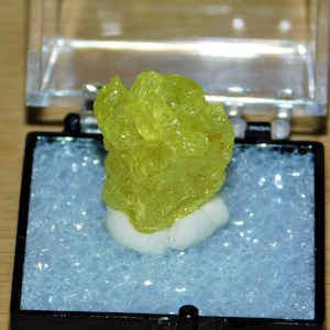 Sulpher Crystal Thumbnail Mineral Specimen