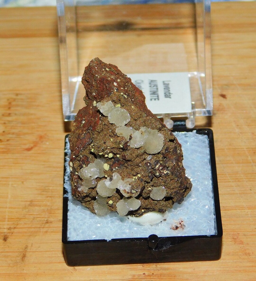 Austinite Thumbnail Mineral Specimen in a Perky Box - Etsy
