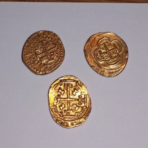 Gold Doubloon Replica Coins