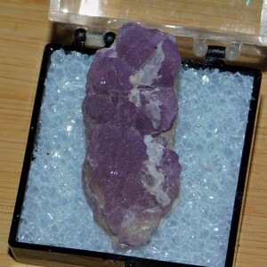 Purple Fluorite Thumbnail Mineral Specimen