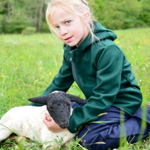 Children&#39;s loden jacket, woolen jacket, outdoor jacket, forest kindergarten, windbreaker, robust jacket