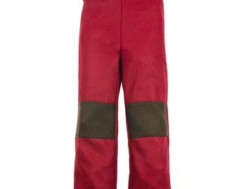 Children's loden trousers, wool trousers, outdoor trousers, functional trousers,