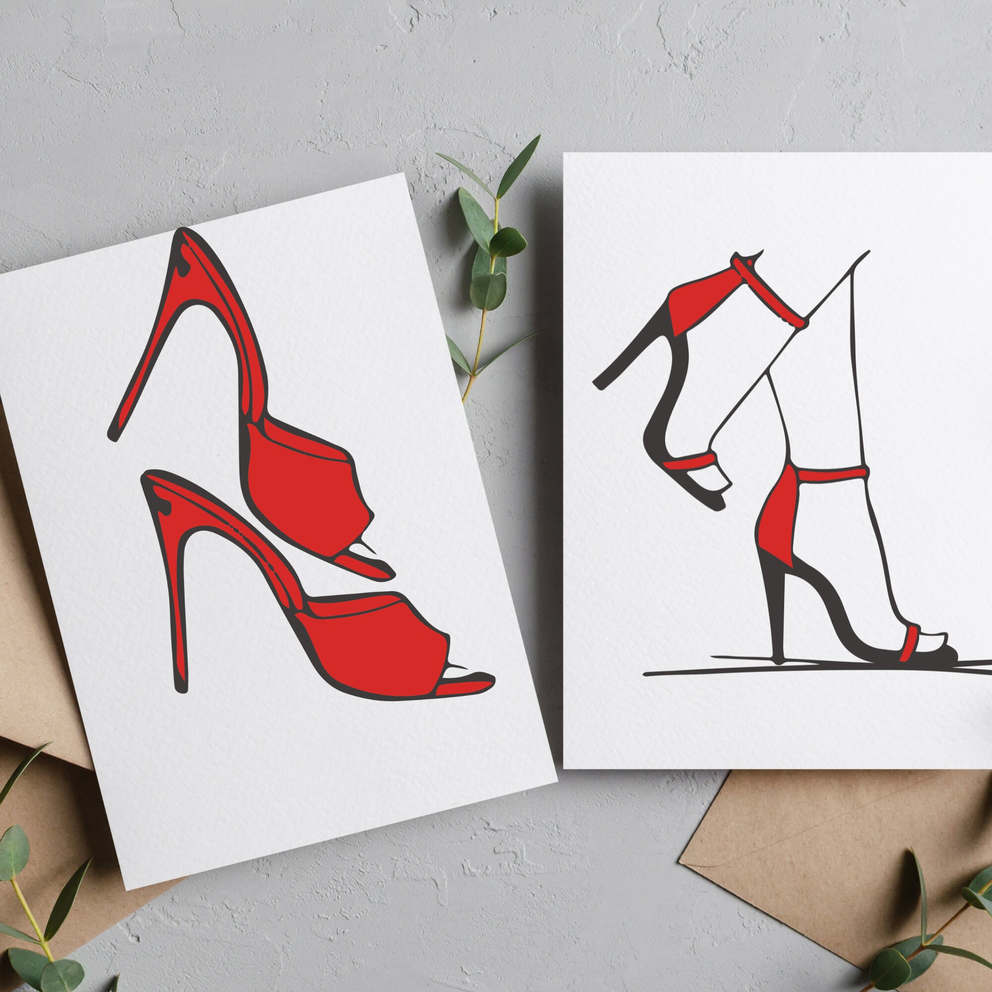 High Heel Svg, High Heel Shoe Svg, Stiletto Svg, High Heels Svg, Women