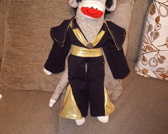 Elvis sock monkey