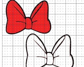 Minnie Schleife- 2-lagig