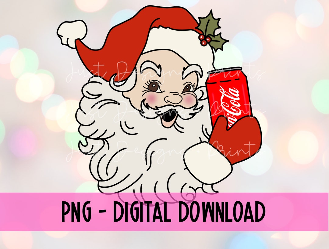 Coke Santa Png, Christmas Coke Png, Coke Png, Santa Png, Coke ...
