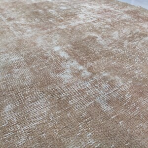 Handmade Turkish Wool Rug: Vintage Anatolian Geometric Mat (3.2&#39;X4.6&#39;)